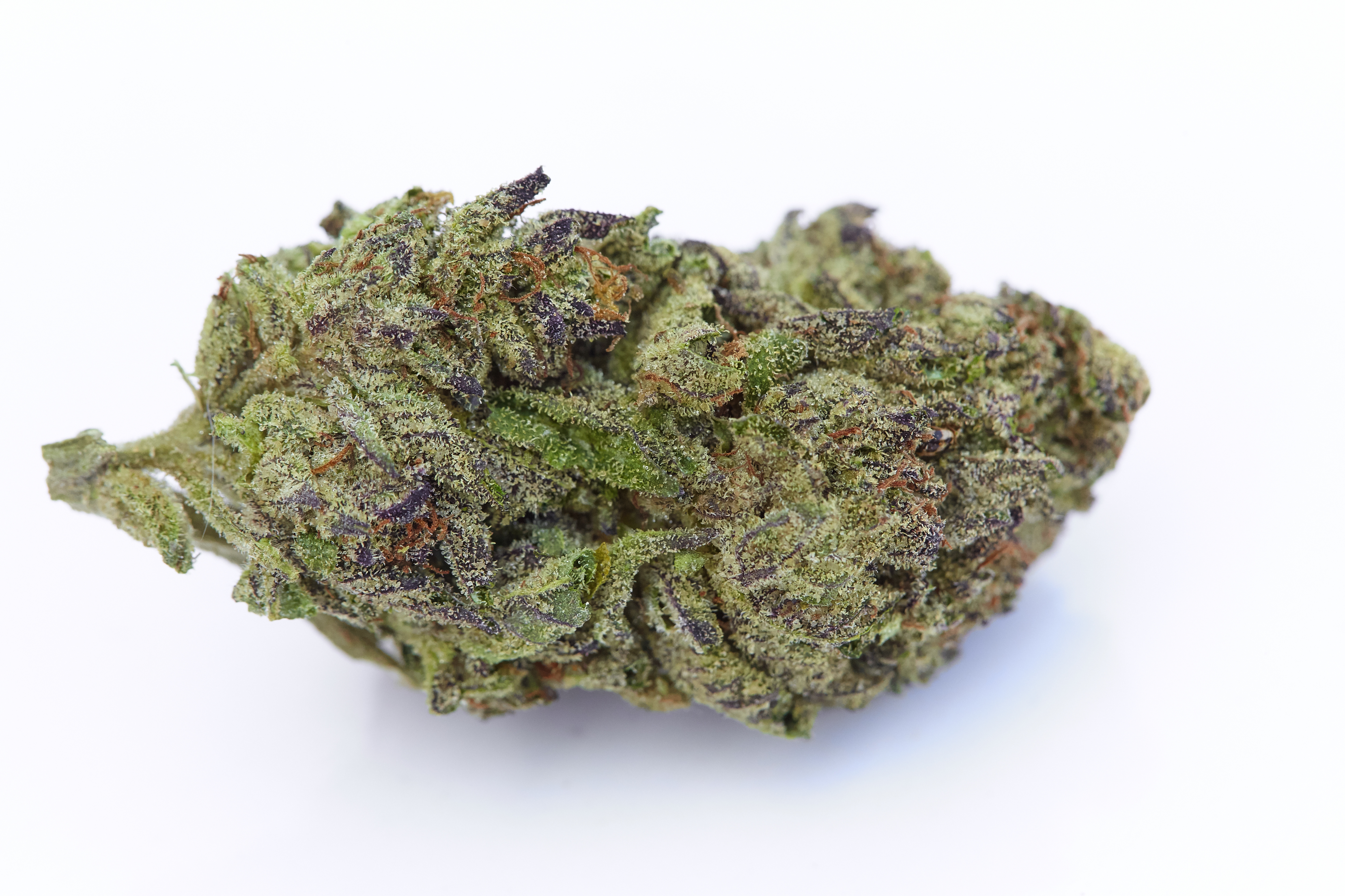 White Runtz Cannabis Strain Bud (macro)