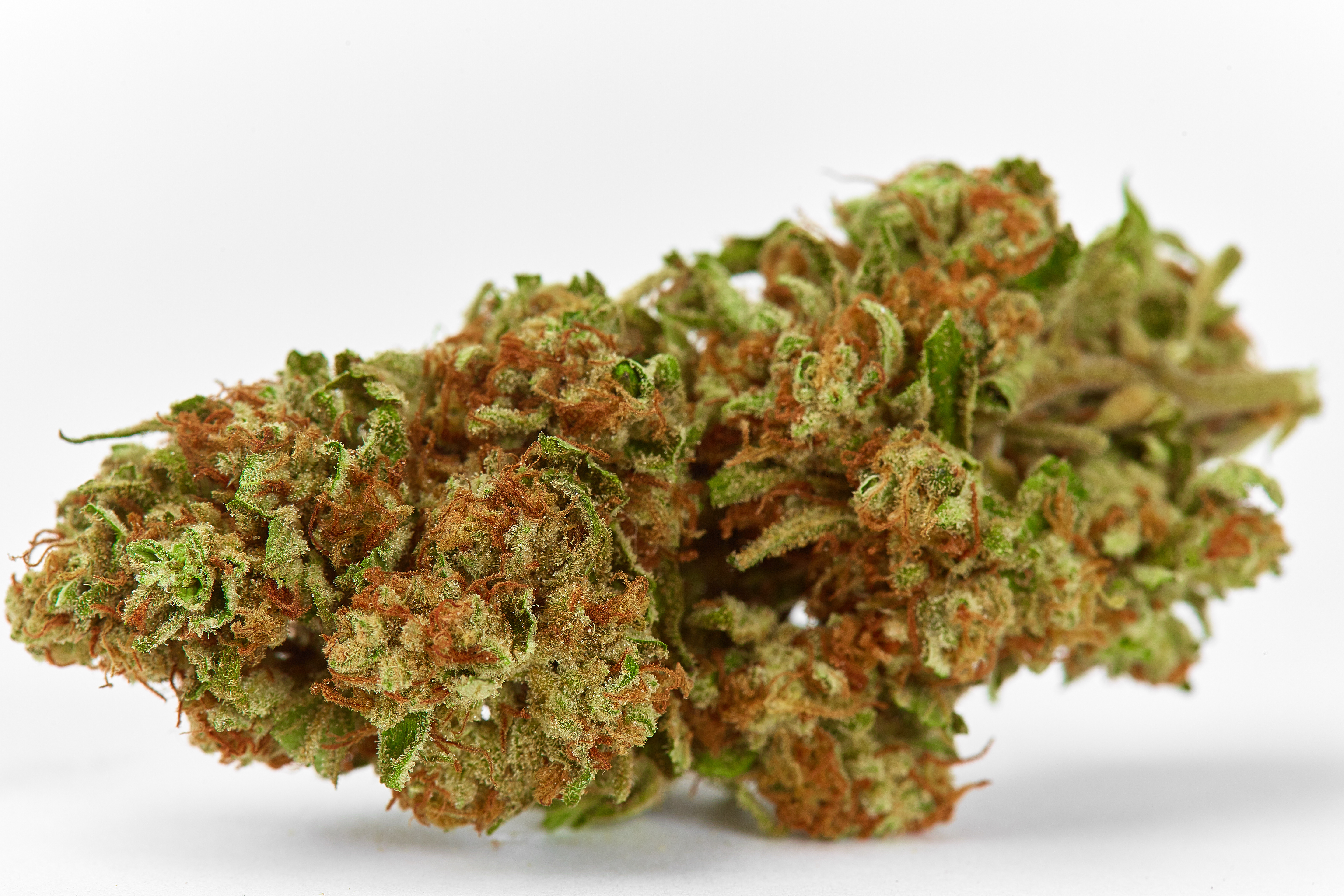 Strawnanna Cannabis Strain Bud (macro)